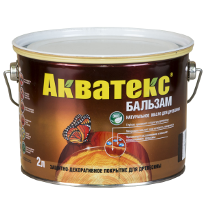Акватекс-бальзам (натуральное масло для древесины.) 0,75л.ТИК